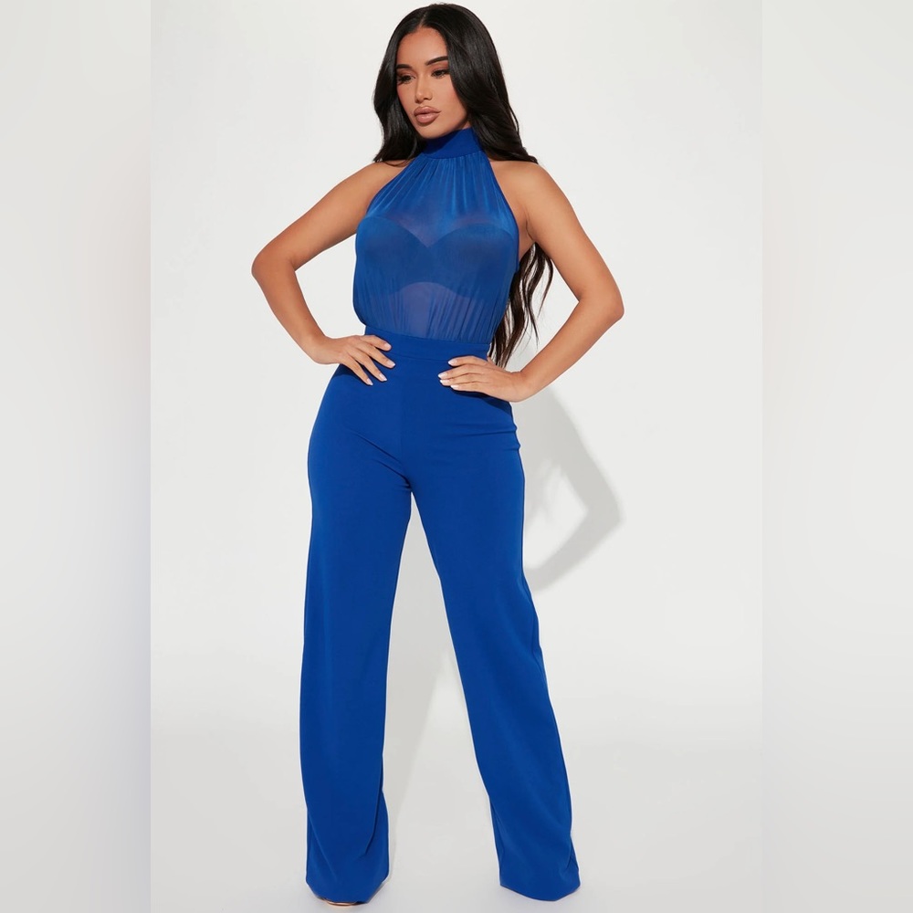 🦋🌀Blue Jumpsuit🌀🦋